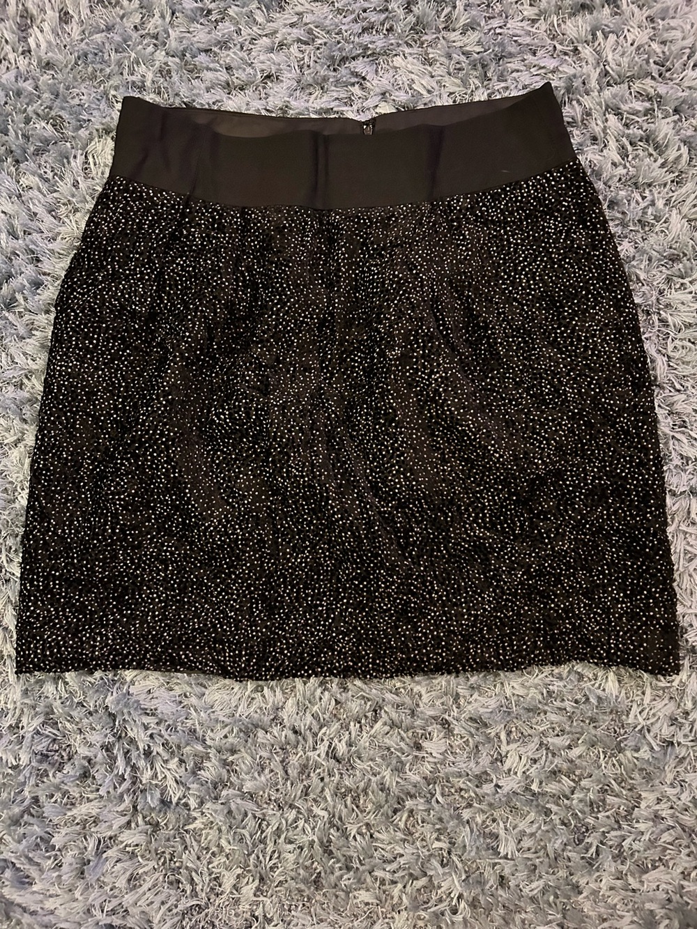 RW&CO. Black Sparkle Mini Skirt - Casual & Party Ready